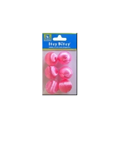 Manufacturers Exporters and Wholesale Suppliers of Silky Beads Big Pink Bengaluru Karnataka